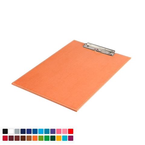 Picture of  A4 Clip Board in Belluno, a vegan coloured leatherette with a subtle grain.