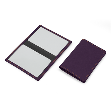 Picture of Credit or Travel Card Case in recycled Como, a quality vegan PU.