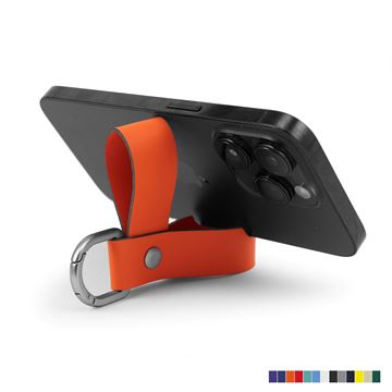 Picture of Porto Recycled Mobile Phone Stand Key Fob