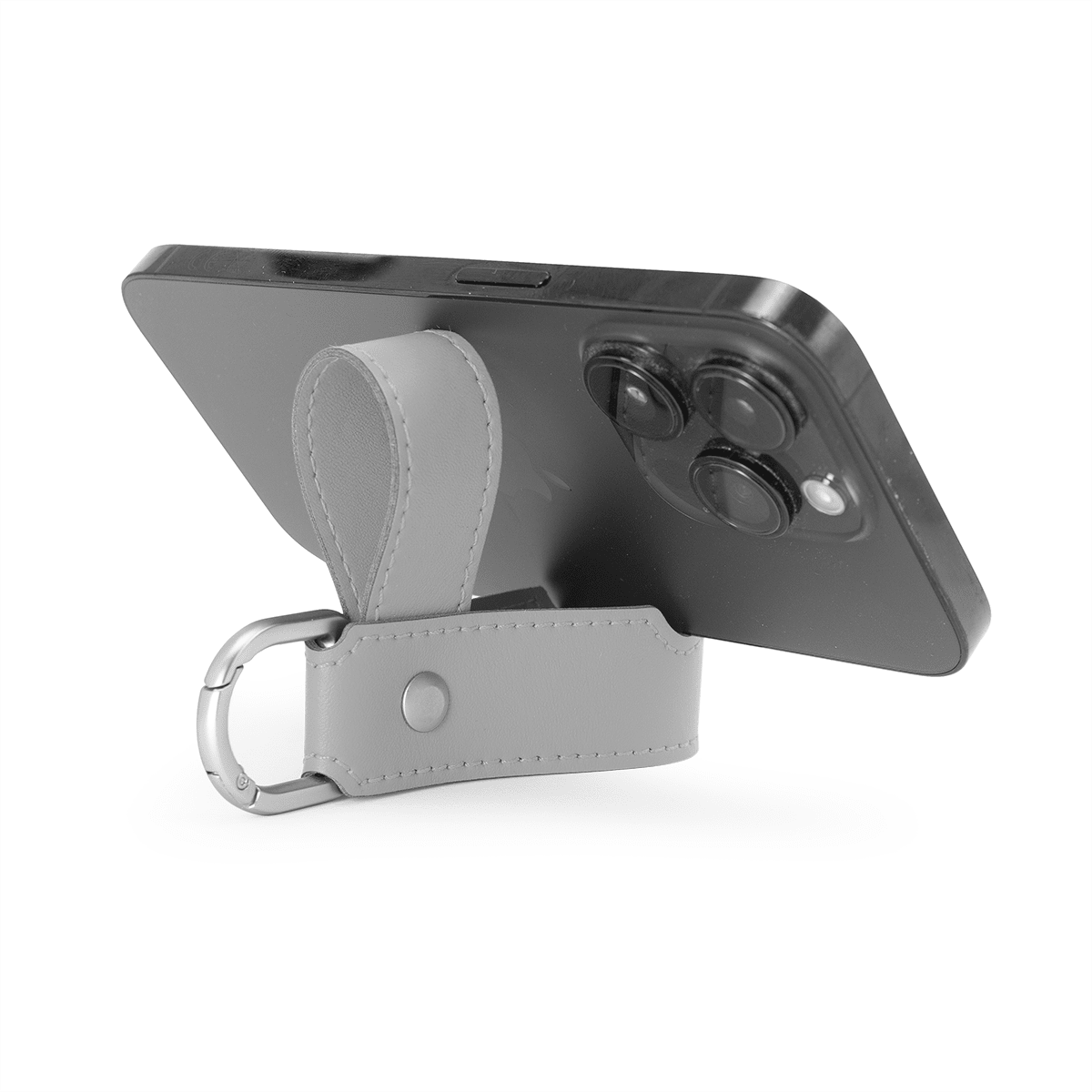 Porto Recycled Stitched Mobile Phone Stand Key Fob | Juniper